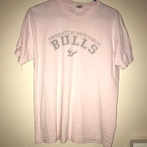 Pink USF Bulls Tee